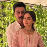 Alia Bhatt and Ranbir Kapoor twin in Chikankari kurtas for Diwali, celebrate festival with family and friends; see pics