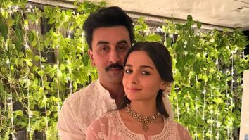 Alia Bhatt and Ranbir Kapoor twin in Chikankari kurtas for Diwali, celebrate festival with family and friends; see pics