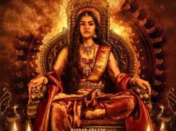 Team Kantara: Chapter 1 extends warm wishes on Chamundi Dasara by sharing Rukmini Vasanth’s breath-taking poster: “May blessings and divinity guide us all”