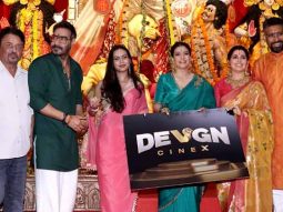 Ajay Devgn, Kajol and others snapped at 79th North Bombay Sarbojanin Durga Puja