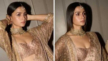 Alia Bhatt channels timeless elegance in an archival Ritu Kumar saree for Diwali 2025