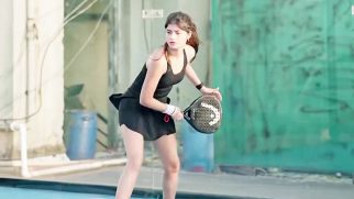 Anjini Dhawan’s tennis game on point