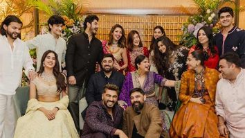 Arjun Kapoor, Janhvi Kapoor with Shikhar Pahariya, Sonam Kapoor Ahuja and others attend Anshula Kapoor and Rohan Thakkar’s engagement