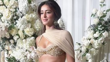 Dripping pure elegance! Ananya Panday at Manish Malhotra’s party