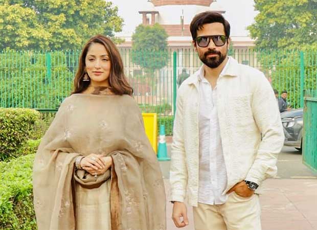 Emraan Hashmi and Yami Gautam Dhar kickstart Delhi promotions, visit Supreme Court of India to recreate poster