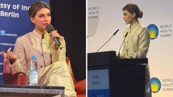 Kriti Sanon becomes first Indian actress to speak at world health summit, champions women’s health: “Women’s health is the cornerstone of humanity’s future”