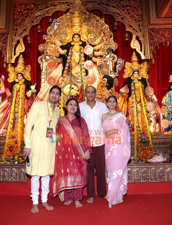 photos alia bhatt hrithik roshan rani mukerji karan johar ajay devgn kajol and others snapped at 79th north bombay sarbojanin durga puja 10