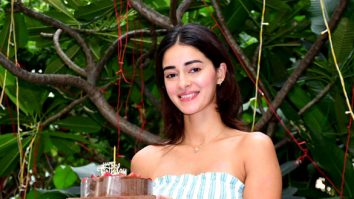 Photos: Ananya Panday celebrates her birthday with the media