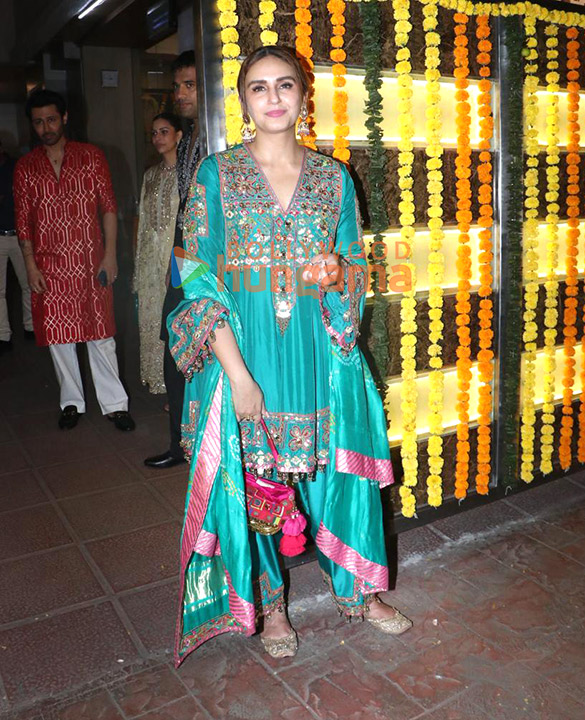 photos huma qureshi nargis fakhri sophie choudry and others snapped attending ektaa r kapoors diwali bash 7