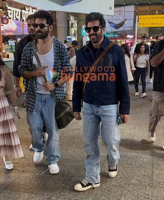 Photos: Kartik Aaryan, Kabir Khan, Mrunal Thakur and Twinkle Khanna snapped at the airport