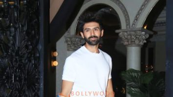 Photos: Sajid Nadiadwala, Bhushan Kumar and others celebrate Kartik Aaryan’s Best Actor award for Chandu Champion