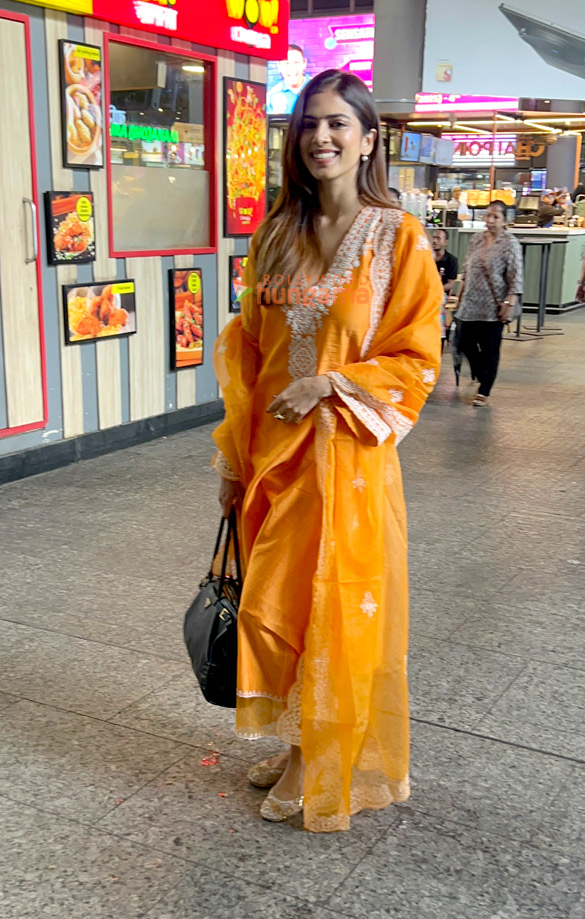 Photos: Malavika Mohanan and Mira Rajput Kapoor snapped at the airport