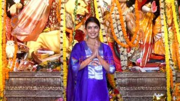 Photos: Priyanka Chopra Jonas, Ranbir Kapoor, Rani Mukerji, Kajol and others snapped during Durga Puja at North Bombay Sarbojanin