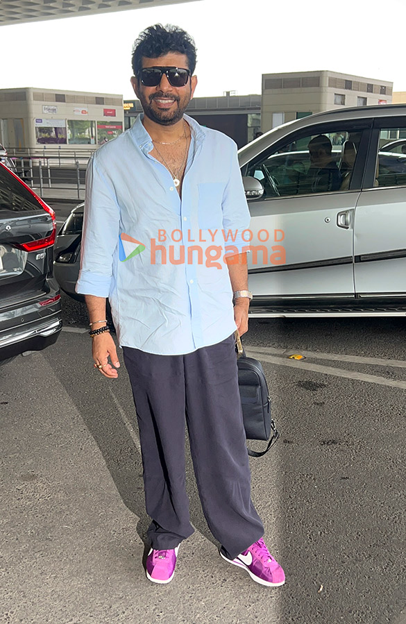 photos rakul preet singh jackky bhagnani nimrat kaur alaya f and others snapped at the airport 7