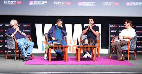 photos ranbir kapoor pays tribute to raj kapoor and guru dutt at whistling woods international 3