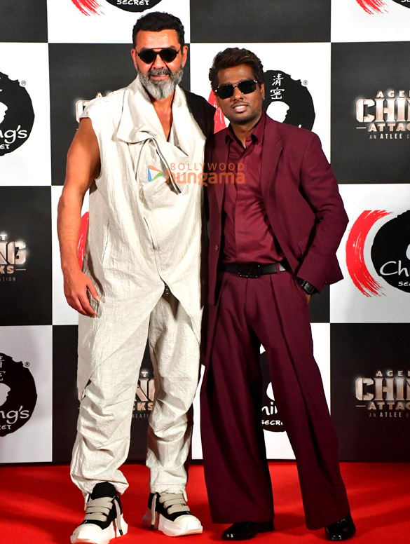 photos ranveer singh bobby deol atlee and sreeleela attend the launch of chings desi chinese advertisement 6