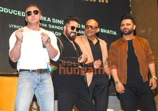 Photos: Mika Singh snapped at the launch of his party anthem ‘Gunda’ with Boney Kapoor, Gulshan Grover, Shaan and others
