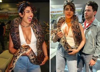Priyanka Chopra Jonas wraps a giant python around her neck; shares ‘sssspecial’ post celebrating her bond with snakes