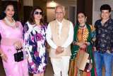 Ramesh Sippy, Vinita Mirchandani, Kiran Juneja and others attend the opening of Mumbai Art Fair 2025 at Nehru Centre Art Gallery