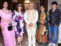 Ramesh Sippy, Kiran Juneja and others attend the opening of Mumbai Art Fair 2025 at Nehru Centre Art Gallery