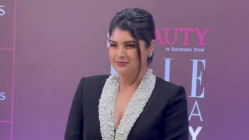 Bride to be Anshula Kapoor graces us with her presence