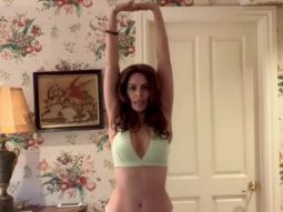 Mallika Sherawat’s day starts with yoga & some stretches
