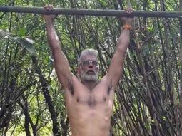 Milind Soman’s super pull up
