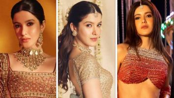 Shanaya Kapoor serves festive fashion goals this Bhai Dooj with ethereal lehengas