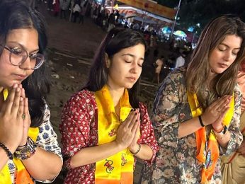 Shweta Tripathi performs Ganga Aarti amid Mirzapur: The Film shoot: “Benaras keeps calling me back”