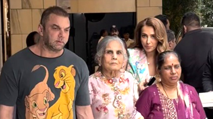 Sohail Khan papped with mother