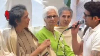 Sonu Nigam pays emotional tribute to Satish Shah with the song ‘Tere Mere Sapne’ at late actor’s prayer meet; watch