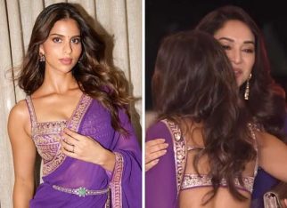 Suhana Khan’s humble moment with Madhuri Dixit at Manish Malhotra’s Diwali party melts hearts