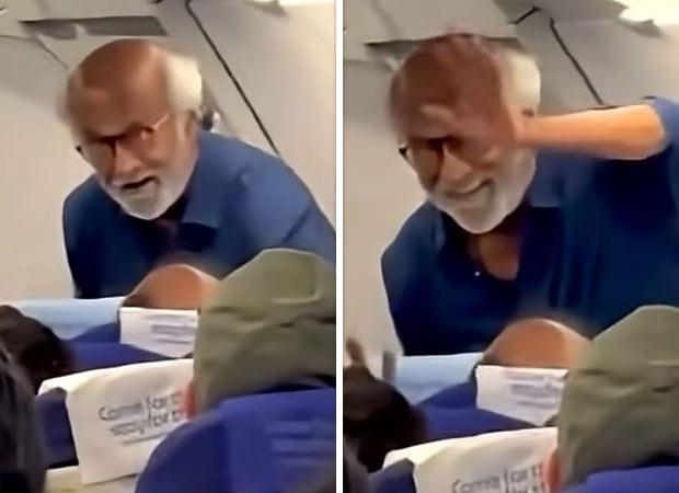 Superstar Rajinikanth flies economy, greets fans mid-flight on his way to Goa Superstar Rajinikanth flies economy, greets fans mid-flight on his way to Goa