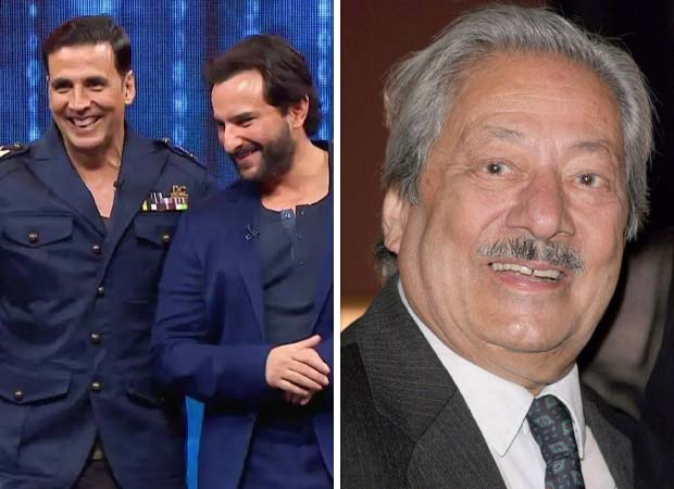 Two Much With Kajol And Twinkle: Akshay Kumar reveals that a NAKED Saeed Jaffrey once accidentally got into Saif Ali Khan's bathroom: "He opened the curtain and saw Saif NAKED inside!"