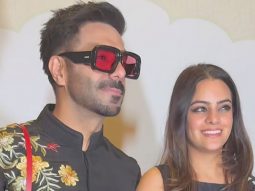 Aparshakti Khurana papped with his wife for Diwali party