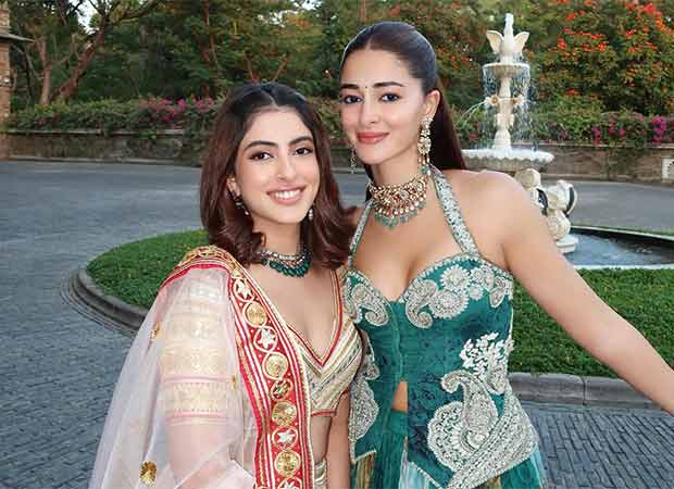 Ananya Panday, Navya Nanda serve wedding glam goals with makeup by Meera Sakhrani; watch