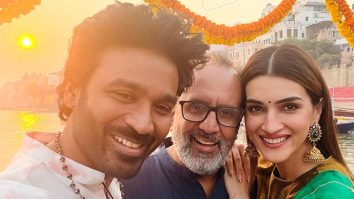 Kriti Sanon shares heartwarming Varanasi moment with Dhanush, Aanand L Rai; watch