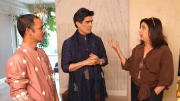 Farah Khan’s viral cook Dilip gets a surprise designer kurta from Manish Malhotra during their fun visit to his Mumbai home