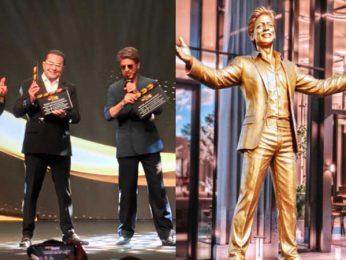 HISTORIC: Dubai Tower named after Shah Rukh Khan, Shahrukhz By Danube, launched; to have a statue of King Khan; SRK says, “Meri maa zinda hoti toh bahut khush hoti!”; adds, “Eid ke chand ki tarah main bahar kam aata hoon. Lekin jab aata hoon, tab kamaal aata hoon!” HISTORIC: Dubai Tower named after Shah Rukh Khan, Shahrukhz By Danube, launched; to have a statue of King Khan; SRK says, “Meri maa zinda hoti toh bahut khush hoti!”; adds, “Eid ke chand ki tarah main bahar kam aata hoon. Lekin jab aata hoon, tab kamaal aata hoon!”