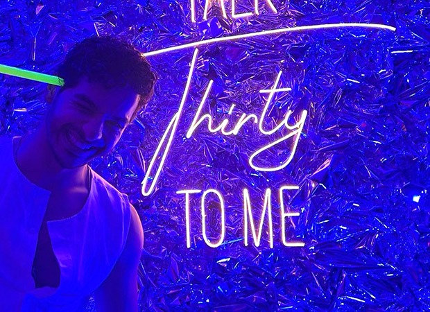 Ishaan Khatter rings in his 30s with a LED-themed bash — “Danced into my 30s,” says the birthday boy
