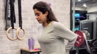 Janhvi Kapoor’s lower body workout