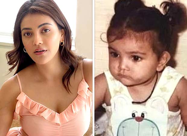 Kajal Aggarwal Kitchlu reminisces about her joyful childhood on Children's Day, sharing a heartwarming photo