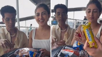 Karan Johar, Farah Khan and Navya Naveli Nanda set out on a hilarious ferry ride to Alibaug; reveal what was inside their picnic basket