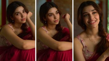 Krithi Shetty chooses handspun silk saree worth Rs 24.5k for a warm, nature-inspired style moment