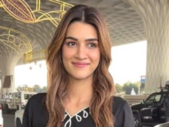 Kriti Sanon spotted at the airport, radiating grace and casual elegance