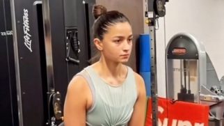 Leg day glow, Alia Bhatt style