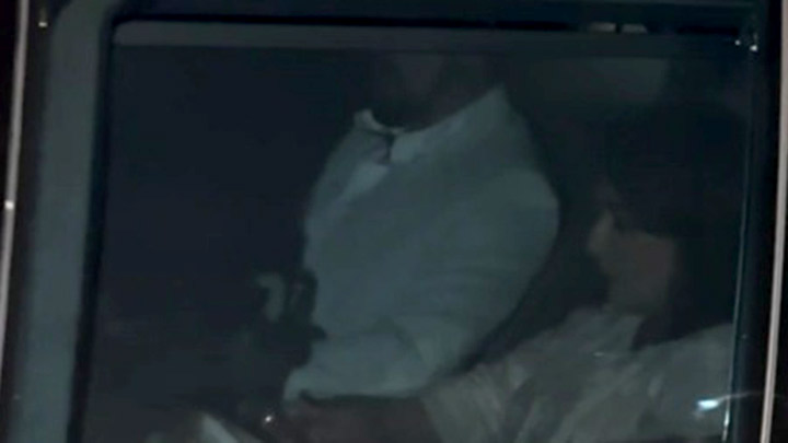 Madhuri Dixit spotted with her husband