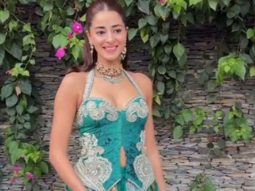 Peacock green lehenga of Ananya Panday
