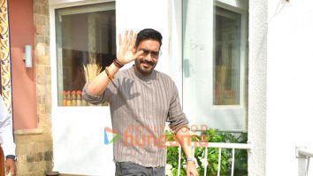Photos Ajay Devgn, Rakul Preet Singh, R Madhavan and Meezaan Jafri snapped promoting their film De De Pyaar De 2