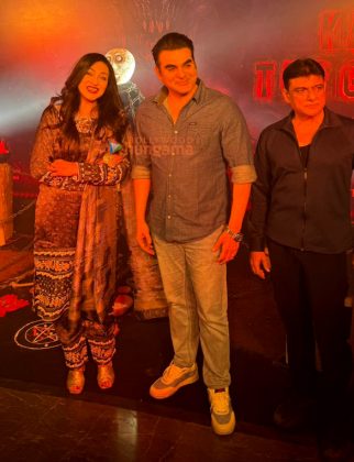 Photos: Arbaaz Khan, Rituparna Sengupta and Nitin Vaidya grace the trailer launch of Kaal Trighori